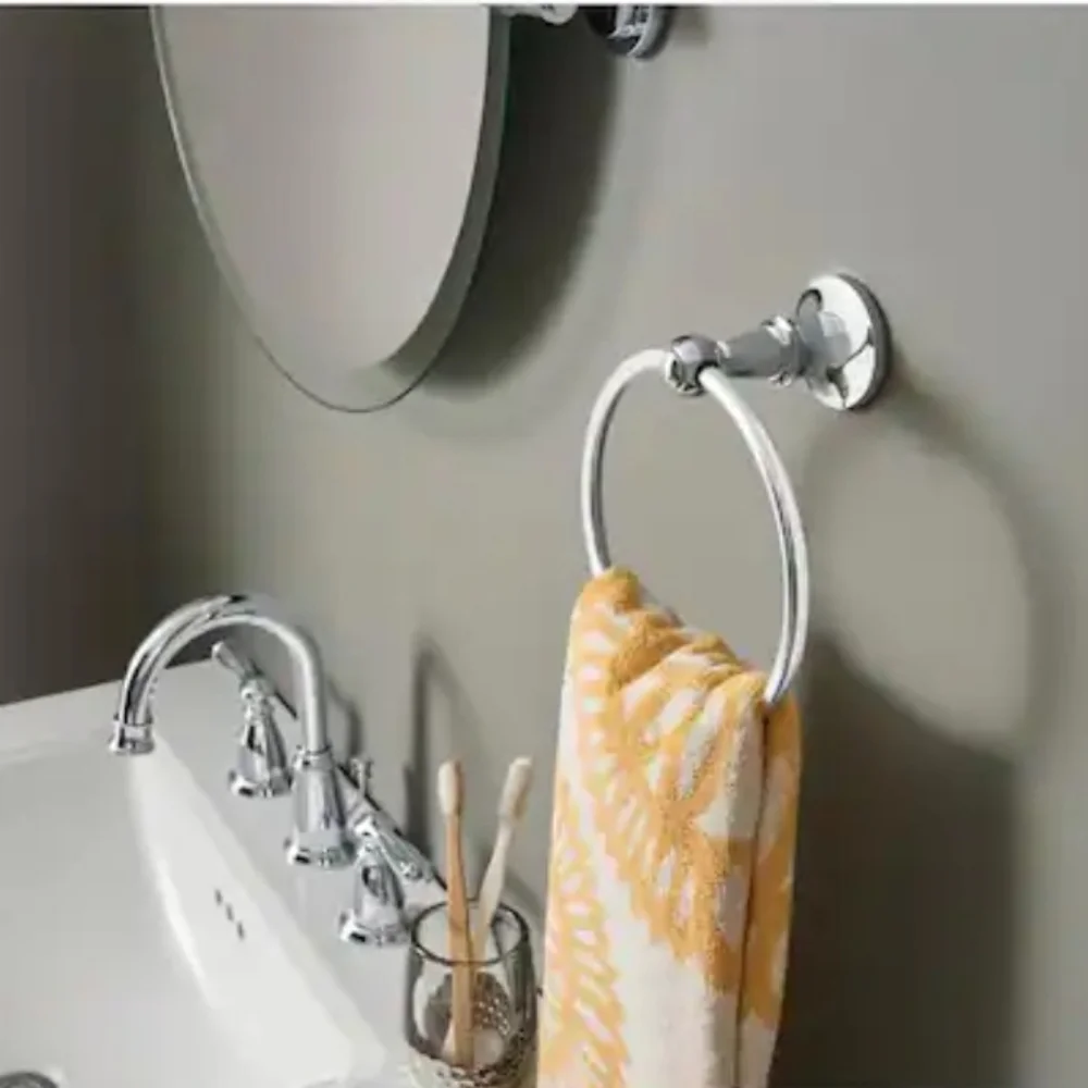 Moen Hillard press & mark towel hanger